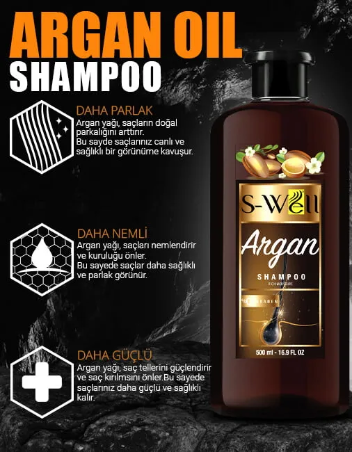 argan yağı şampuanı